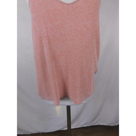 Forever 21 Pink Cami Tank Spaghetti Strap Knit Boho Witch M - Picture 3 of 9
